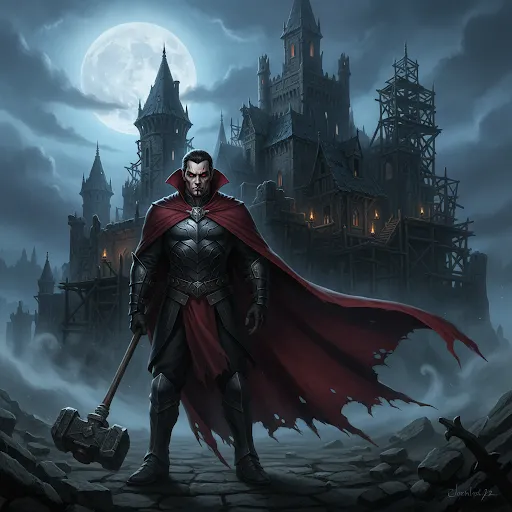 Dracula's Crumbling Castle